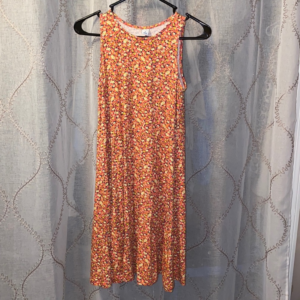 Loose fitting floral dress